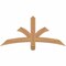 Ekena Millwork Davenport Timber Gable Bracket, Western Red Cedar, 48"W x 22"H x 1 1/2"D x 3 1/2"F, 11/12 Pitch GBW048X22X0204DAV00SWR - alternate 1